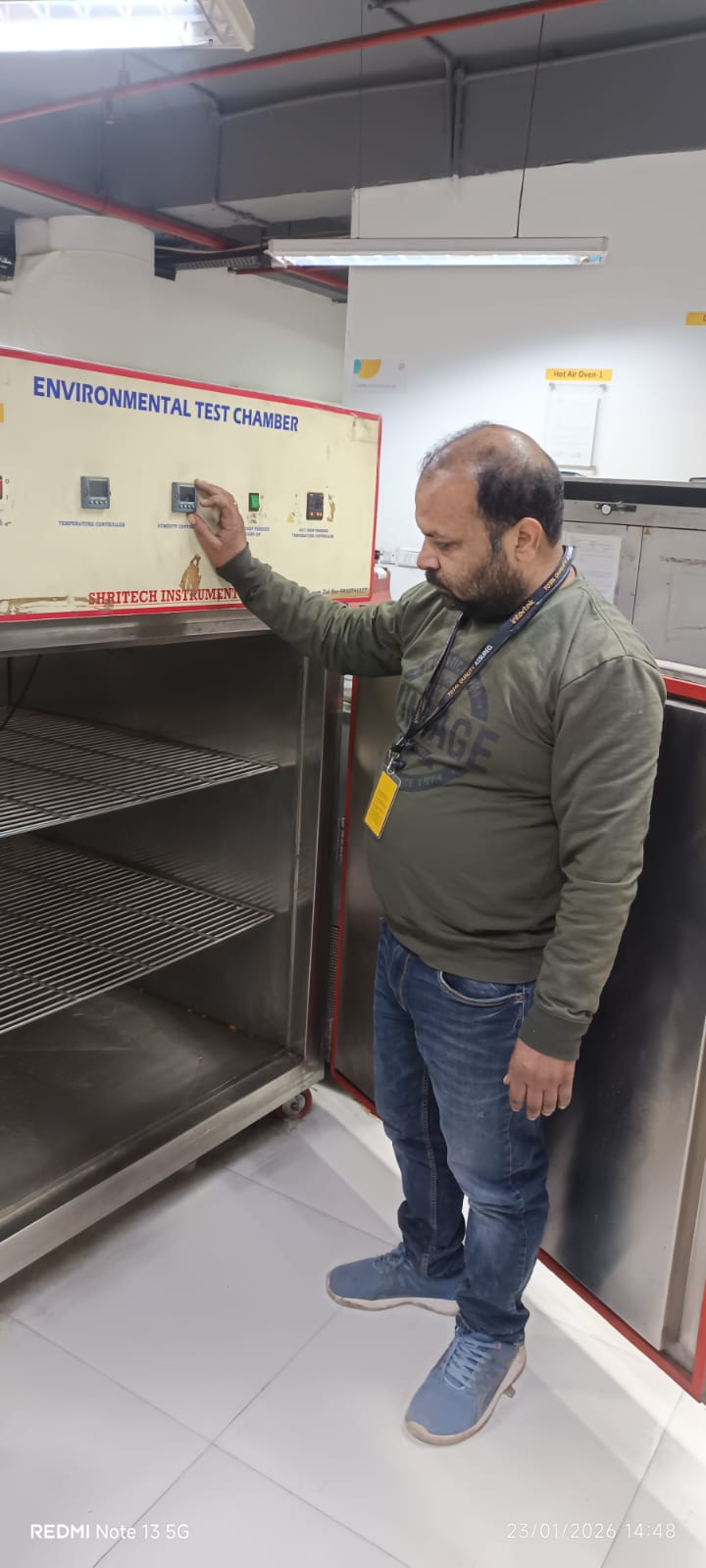 commercial refrigerator testing